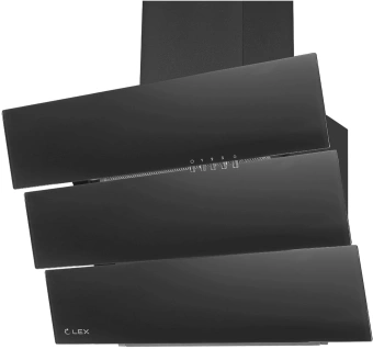 Вытяжка каминная Lex Rio G 600 черный управление: кнопочное (1 мотор) - купить недорого с доставкой в интернет-магазине