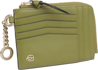 Чехол для кредитных карт Piquadro Ashley PP5910W134R/VE оливковый натур.кожа - купить недорого с доставкой в интернет-магазине