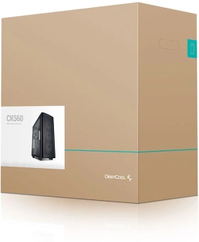 Корпус Deepcool CK560 черный без БП ATX 3x120mm 4x140mm 2xUSB3.0 audio bott PSU - купить недорого с доставкой в интернет-магазине