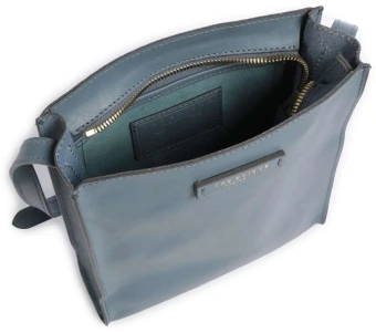 Сумка кросс-боди женская The Bridge Mirra 04160501/KP голубая натур.кожа - купить недорого с доставкой в интернет-магазине