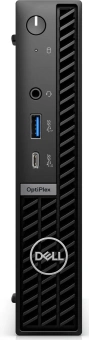 Неттоп Dell Optiplex 7020 Micro i3 14100T (2.7) 8Gb SSD256Gb UHDG 730 Linux Ubuntu GbitEth WiFi BT 90W мышь клавиатура черный (7020-3860) - купить недорого с доставкой в интернет-магазине