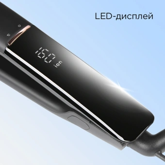 Выпрямитель Redmond HS1716 55Вт черный макс.темп.:230С покрытие:керамико-турмалиновое - купить недорого с доставкой в интернет-магазине