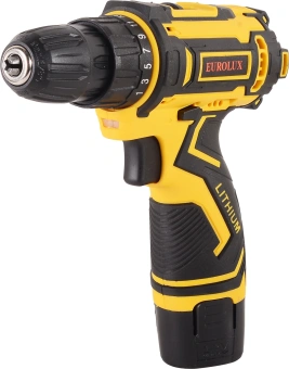 Дрель-шуруповерт Eurolux ДА-12/2Li аккум. патрон:быстрозажимной (кейс в комплекте) (72/14/38) - купить недорого с доставкой в интернет-магазине