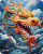 Коврик для мыши Cactus Colorful Dragon 300x250x3мм (CS-MP-D07M) - купить недорого с доставкой в интернет-магазине