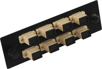 Панель Lanmaster LAN-APM-8X2LC/OS2 1/4 19" 8xLC дупл. 9/125 OS2 (упак.:1шт) - купить недорого с доставкой в интернет-магазине