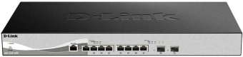 Коммутатор D-Link DXS-1210-10TS 8x1Гбит/с 2SFP+ настраиваемый - купить недорого с доставкой в интернет-магазине