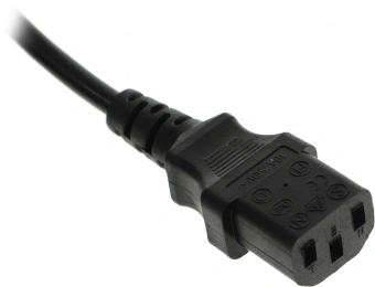 Кабель AdAC IEC C13 IEC 320 1.8м черный - купить недорого с доставкой в интернет-магазине