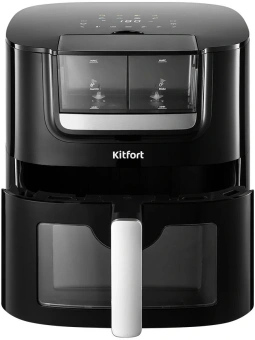 Аэрогриль Kitfort КТ-8159 7л 1800Вт черный - купить недорого с доставкой в интернет-магазине