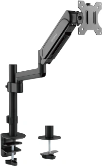 Кронштейн для мониторов ЖК Digma D-MM201 черный 17"-32" макс.9кг крепление к столешнице поворот и наклон - цена, купить или заказать с доставкой в интернет-магазине Кронштейн для мониторов ЖК Digma D-MM201 черный 17"-32" макс.9кг крепление к столешнице поворот и наклон - купить недорого с доставкой в интернет-магазине