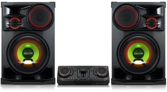 Минисистема LG CL98-FS черный 3500Вт FM USB BT - купить недорого с доставкой в интернет-магазине