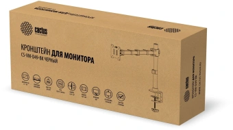 Кронштейн для мониторов Cactus CS-VM-D49-BK черный 17"-49" макс.20кг настольный поворот и наклон - купить недорого с доставкой в интернет-магазине