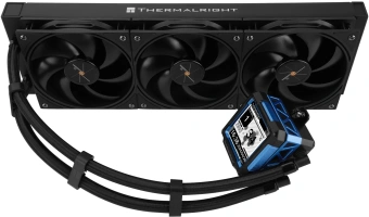 Система водяного охлаждения Thermalright Frozen Warframe Pro 360 Soc-AM5/AM4/1151/1200/2066/2011/1700 черный 4-pin 29.6dB Al LCD Ret (F-WFRAME-PRO-360-BL) - купить недорого с доставкой в интернет-магазине