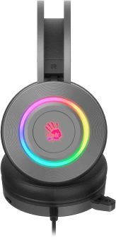 Наушники с микрофоном A4Tech Bloody G521S серый 2.3м мониторные USB оголовье (G521S) - купить недорого с доставкой в интернет-магазине