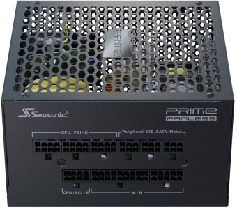 Блок питания Seasonic ATX 500W PRIME Fanless PX-500 80+ platinum 24pin APFC 8xSATA Cab Manag RTL - купить недорого с доставкой в интернет-магазине