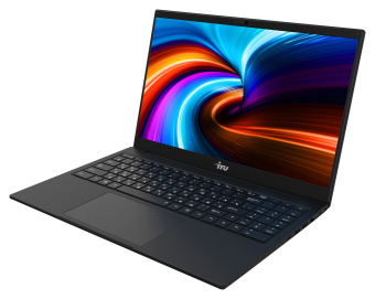 Ноутбук IRU Калибр 15TLI Core i3 1115G4 8Gb SSD256Gb Intel UHD Graphics 15.6" IPS FHD (1920x1080) Free DOS black WiFi BT Cam 7200mAh (1871663) - купить недорого с доставкой в интернет-магазине