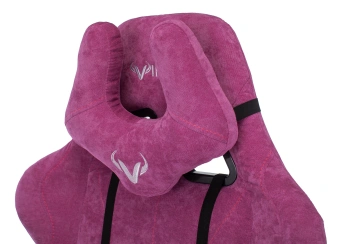 Кресло игровое Zombie VIKING KNIGHT Fabric малиновый Light-15 с подголов. крестов. металл - купить недорого с доставкой в интернет-магазине