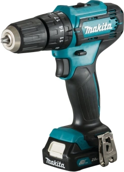 Дрель-шуруповерт Makita HP333DWAE аккум. патрон:быстрозажимной (кейс в комплекте) - купить недорого с доставкой в интернет-магазине