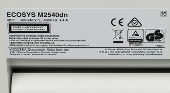 МФУ лазерный Kyocera Ecosys M2540DN A4 Duplex Net белый/серый (в комплекте: 2 картриджа) - купить недорого с доставкой в интернет-магазине