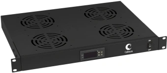 Модуль вентиляторный Cabeus (JG03T-BK) 4 вент. черный - купить недорого с доставкой в интернет-магазине