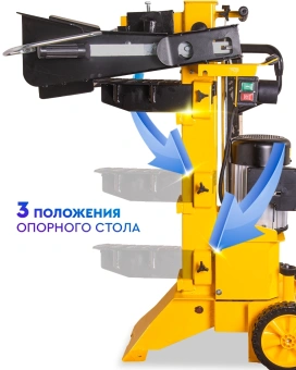 Дровокол Huter HLS-6500 двиг.элект. 3500Вт (70/14/9) - купить недорого с доставкой в интернет-магазине