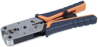 Инструмент обжимной Cabeus HT-L2182R для RJ-45 черный/оранжевый - купить недорого с доставкой в интернет-магазине