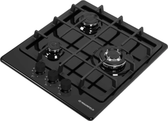 Газовая варочная поверхность Maunfeld EGHE.43.33CB2/G черный - купить недорого с доставкой в интернет-магазине