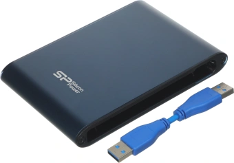 Жесткий диск Silicon Power USB3.0 1TB SP010TBPHDA80S3B A80 Armor 2.5" синий - купить недорого с доставкой в интернет-магазине
