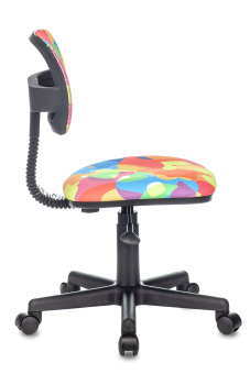 Кресло детское Бюрократ CH-299 мультиколор абстракция сетка/ткань крестов. пластик - купить недорого с доставкой в интернет-магазине