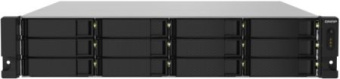 Сетевое хранилище NAS Qnap TS-1232PXU-RP-4G 12-bay стоечный Cortex-A57 AL-324 - купить недорого с доставкой в интернет-магазине