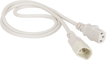 Шнур питания Lanmaster LAN-PP13/14-2.0-WH C13-С14 проводник.:3x0.75мм2 2м 220В 10А белый - купить недорого с доставкой в интернет-магазине