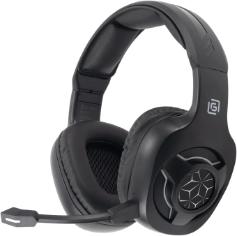 Наушники с микрофоном Оклик HS-L575G черный мониторные BT оголовье (1895253) - купить недорого с доставкой в интернет-магазине