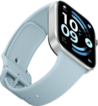 Смарт-часы Xiaomi Redmi Watch 6 2.07" AMOLED корп.серебристый рем.голубой разм.брасл.:135-205мм (BHR08CWGL) - купить недорого с доставкой в интернет-магазине