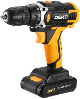 Дрель-шуруповерт Deko Banger 20V One+ аккум. патрон:быстрозажимной (083-1042) - купить недорого с доставкой в интернет-магазине