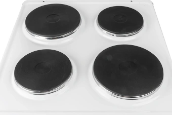 Плита Электрическая Flama AE 1406 W белый эмаль - купить недорого с доставкой в интернет-магазине