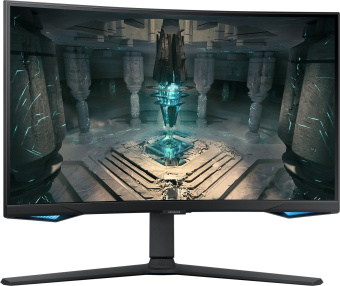 Монитор Samsung 27" Odyssey G6 S27BG650EI черный VA LED 16:9 HDMI M/M полуматовая HAS Piv 350cd 178гр/178гр 2560x1440 240Hz FreeSync Premium Pro DP QHD USB 6.4кг - купить недорого с доставкой в интернет-магазине