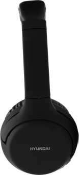 Гарнитура накладные Hyundai H-HP101 черный беспроводные bluetooth оголовье - купить недорого с доставкой в интернет-магазине