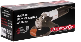 Углошлифовальная машина Интерскол УШМ-125/1000 1010Вт 11000об/мин рез.шпин.:M14 d=125мм (343.0.0.60) - купить недорого с доставкой в интернет-магазине