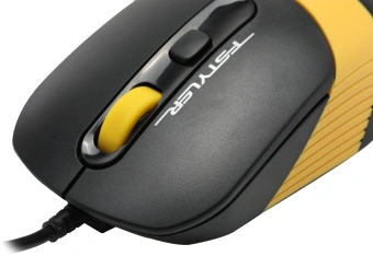 Клавиатура + мышь A4Tech Fstyler F1110 клав:черный/желтый мышь:черный/желтый USB Multimedia (F1110 BUMBLEBEE) - купить недорого с доставкой в интернет-магазине