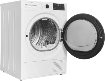 Сушильная машина Hyundai DFE9412 кл.энер.:A++ макс.загр.:10кг белый - купить недорого с доставкой в интернет-магазине