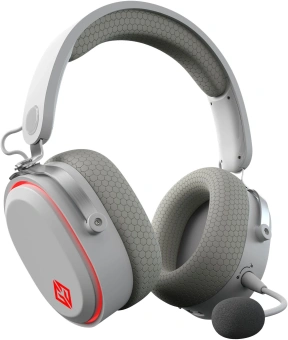 Наушники с микрофоном GMNG GG-HS405W белый мониторные BT/Radio/3.5mm оголовье (1899880) - купить недорого с доставкой в интернет-магазине