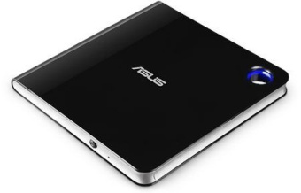 Привод Blu-Ray-RW Asus SBW-06D5H-U черный/серебристый USB3.0 slim ultra slim M-Disk Mac внешний RTL - купить недорого с доставкой в интернет-магазине