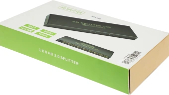 Сплиттер аудио-видео Premier 5-872-8V2 HDMI (f)/8xHDMI (f) черный - купить недорого с доставкой в интернет-магазине