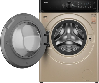Стиральная машина Weissgauff WM 59411 Direct Drive Inverter Steam Champagne класс: A+++ загр.фронтальная макс.:11кг золотистый инвертор - купить недорого с доставкой в интернет-магазине