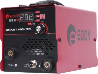 Сварочный полуавтомат Edon Smart Mig-170 инвертор MIG-MAG/ММА/TIG 7.3кВт - купить недорого с доставкой в интернет-магазине