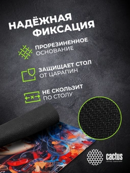 Коврик для мыши Cactus Girl 400x300x3мм (CS-MP-PRO11XL) - купить недорого с доставкой в интернет-магазине