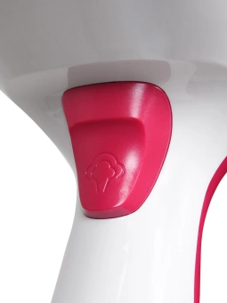 Отпариватель ручной Hyundai H-HS02123 1650Вт белый/вишневый - купить недорого с доставкой в интернет-магазине