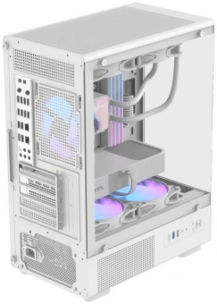 Корпус Formula Crystal Z1CM Plus AR v2 белый без БП mATX 2x120mm 1xUSB2.0 1xUSB3.0 audio bott PSU - купить недорого с доставкой в интернет-магазине