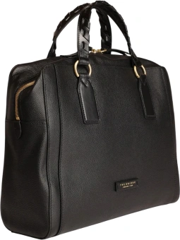 Деловая сумка женская The Bridge Ines 045525EN/30 черная натур.кожа - купить недорого с доставкой в интернет-магазине