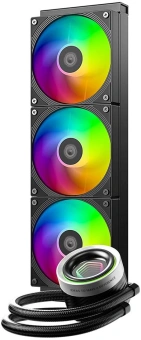 Система водяного охлаждения ID-Cooling FX360 Inf ARGB Soc-AM5/AM4/1151/1200/2066/1700 черный 4-pin 27.2dB Al+Cu 350W Ret - цена, купить или заказать с доставкой в интернет-магазине Система водяного охлаждения ID-Cooling FX360 Inf ARGB Soc-AM5/AM4/1151/1200/2066/1700 черный 4-pin 27.2dB Al+Cu 350W Ret - купить недорого с доставкой в интернет-магазине