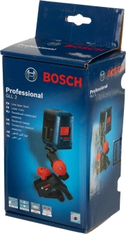 Нивелир лазерн. Bosch GLL 2 + MM2 2кл.лаз. 635нм цв.луч. красный 2луч. (0601063A01) - купить недорого с доставкой в интернет-магазине